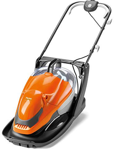 Flymo EasiGlide Plus 300V Hover Collect Lawn Mower - 1700W Motor, 30cm Cutting Width, 20 Litre Grass Box, Folds Flat, 10m Cable Length