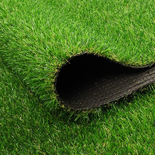 Artificial Grass Rug 3 FT x 5 FT, FREADEM Artificial Turf Mat with Drainage/Rubber Backing, Fake Grass Carpet for Garden Lawn, Patio, Landscape, Balcony, 0.8 Pile Height