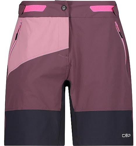 CMP Damen Radhose kurz, Plum, 36