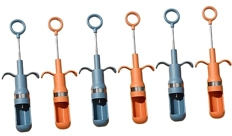 BESTonZON 6stücke Multifunktionale Fruchtkerne Entferner Obstkernentferner Für Kirschen Und Datteln Praktisches Küchengerät Für Frisches Obst Und Einfache Handhabung