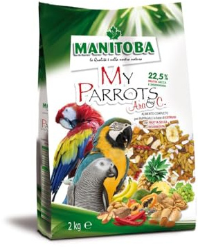 MANITOBA ARA Parrot Cibo per pappagalli 2 kg