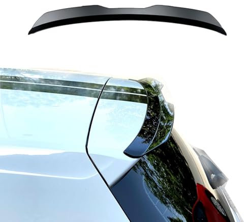LYYFCB Spoiler für Opel Adam 2012 2013 2014 2015 2016 2017 2018 2019, Kofferraum Autodach Heckspoiler Auto Tuning Autoteile Auto Zubehör,Matte Color