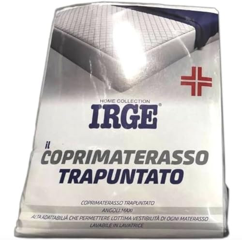 COPRIMATERASSO IRGE TRAPUNTATO 1 PIAZZA singolo 95x200 cm