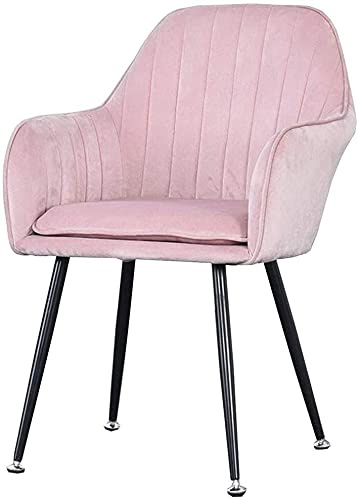 Elegant matstol i sammet med metallben bekväm vardagsrum fåtölj och fritidssoffa stol elegant svart sits och ryggstöd för modern heminredning