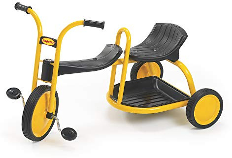 Angeles MyRider Kids Tricycle, Toddler Tricycle with Solid Airless Rubber Tires, Kids Bike for Preschools and Daycare, Tandem Bikes for Ages 3+, 15 Tall Seat