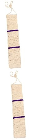 POPETPOP 2pièces Planche à Gratter Plate Sisal pour Chat Jouet Résistant Aux Rayures Accessoire De Félin Couleurs Aléatoires