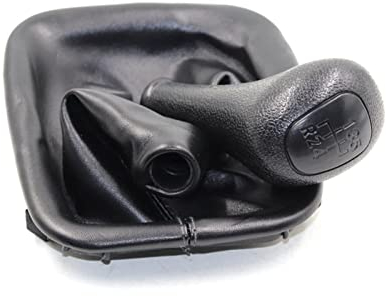 Auto Schalthebelmanschette Für Benz Für C-Klasse W202 Für E-Klasse W124 Für S-Klasse W140 4/5 Geschwindigkeit Auto Schaltknauf Konb Schaltknauf Car Schaltsack (Größe : 5 Speed 1 Pair)