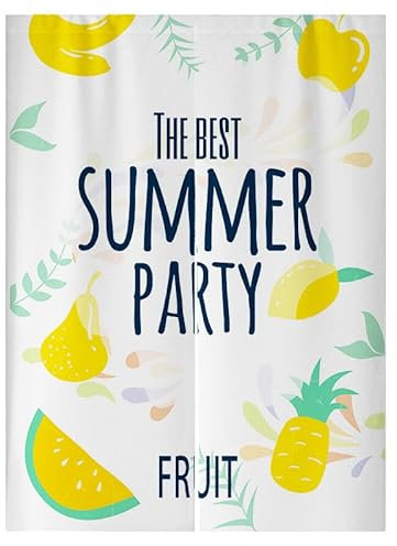 Küchenvorhänge Gelbe Ananas Scheibengardinen Polyester Vorhänge Kurz Waschbar Raumteiler Vorhang Türvorhang Langlebig Küchenvorhang Kurze Gardinen Verdickung Tür Vorhang 80x200cm
