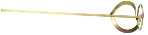 Angoily tige de mélange de ciment foret à béton Boue pouvoir mixeur multifonction bétonnière tige de mélange de peinture perceuse malaxeur accessoire Acier à haute teneur en carbone Golden