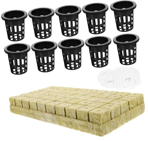 BESTonZON 1 Set Kit Coltivazione e Metri Cotone per Piante Facile per Giardinieri Novizi e Esperti per Spazi Ridotti e Coltivazione Sostenibile