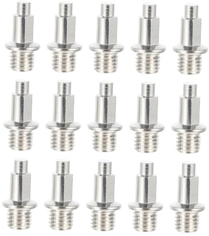 HONITANO Clavos para Zapatos De Atletismo 32 Piezas, Picos Metálicos Livianos para Suelas, Suministros para Sprint, Compatibles Zapatillas Deportivas, Uso Pista y Campo Competitivo