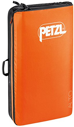 PETZL - Crashpad ALTO - 5700 g, Orange/Schwarz, 118 x 100 x 10 cm
