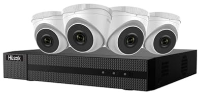 Hilook PoE CCTV Kit 4 IR Cameras 2MP