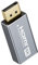 DisplayPort to HDMI Adapter 4K@60Hz, Unidirectional DP Male to HDMI Female, Supports 4K@60Hz YCbCr, 4K@30Hz 2K@60Hz 1080P@120Hz G-Sync FreeSync, Compatible with PC, AMD nVidia Intel Graphics
