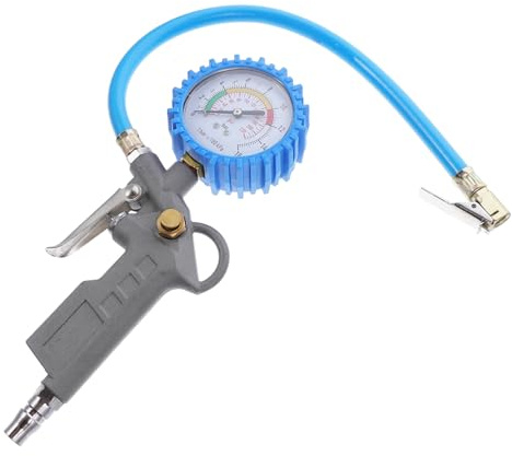 WEKADRIN Manometro Digitale per Pneumatici Auto Precisione Alta Tester Pressione Gomme Efficiente e Facile da Usare Display e Installazione Veloce per Sicurezza Guida