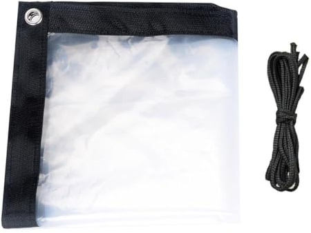 QOXEZY Serra invernale trasparente per piante, antivento e impermeabile, isolata per giardino, balcone e protezione delle piante, 1 x 1 m