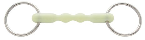 PFIFF Kunststoff-Gebissstange mit Fruchtgeschmack, 13,5cm, Weiß