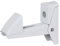 Alberts 307769 Arrêt de volet | fermeture automatique | aluminium, laqué blanc | écartement arrêt - platine 15-50 mm