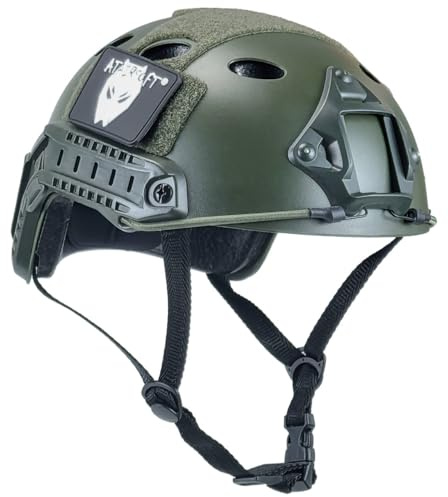 Atairsoft esercito stile militare SWAT Combat PJ Fast Helmet od verde per CQB shooting Airsoft Paintball