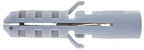 Dübel 8 mm (1 Stück) - Universaldübel Nylondübel Spreizdübel Allzweckdübel