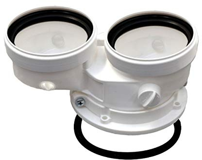 Kit sdoppiato scarico fumi tubi separati 80/80 sdoppiatore per caldaie Ferroli Bluehelix rrt