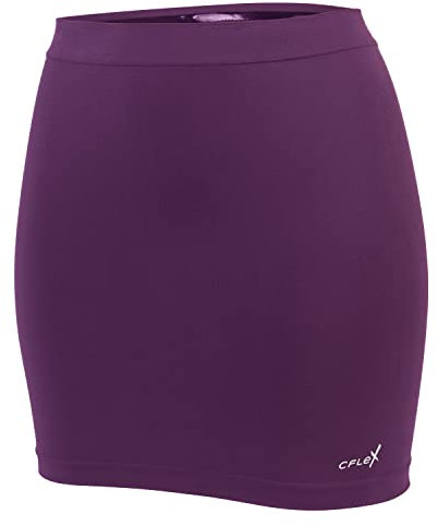 CFLEX Damen Seamless Variotube Nierenwärmer - Top Rock Tube - Pflaume L