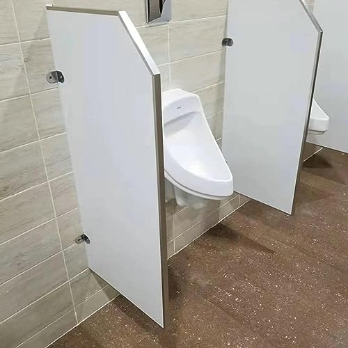 DAVBIR Urinal Trennwand, Urinal-Sichtschutz, Wand-Urinal-Trennwand, Trennwand Für Öffentliche Toiletten, Für Schulen/Kindergärten/Einkaufszentren/öffentliche Plätze (Size : 1pcs)