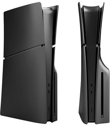 Sterj Co. PS5 svart frontplatta kompatibel med SLIM DISK-konsolen