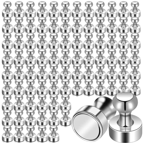 90 starke Magnete 12 x 16 mm - kleine Neodym-Magnete extra stark für Magnettafel, Whiteboard, Kühlschrank und Pinnwand