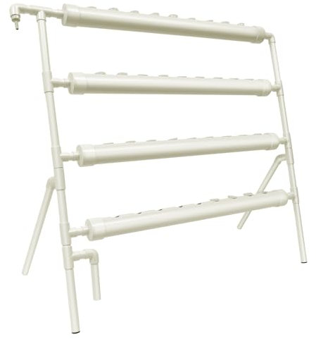 KumuJ Hydroponic System Hydroponic Grow Kit per la coltivazione di piante senza terra 36 siti vegetali 4 strati vegetali idroponiche per la casa, il balcone, il giardino, l'ortaggio da balcone