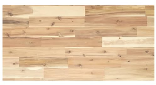 vidaXL Piano da Bagno Non Trattato 60x40x2 cm Legno Massello di Acacia