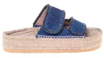 Love Moschino SABOTD.ESPAB35 Denim Azzurro