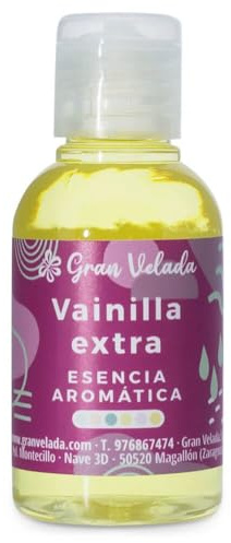 Extra aromatisk vaniljessens | Intensiv och söt doft för parfymer, kosmetika och hemljus | kraftfull och mångsidig koncentration | 100 ml