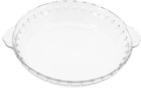 OFFSCH Microwave Glass Lid Dishwasher Safe Deep Plate Glass Baking Dish Microwave Dishes Lids