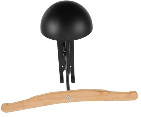MUCKLILY Supporto per Casco da Moto in Materiale Resistente Portaoggetti da Parete per Moto Portacasco Versatile per Giacche Borse e Altri Attrezzi