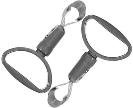 VALICLUD 2 piezas Asas de Agarre para Vehículo Semi-circulares Portátiles Soporte para Puertas de Coche Manijas Antideslizantes para Personas Mayores Instalación sin Herramientas