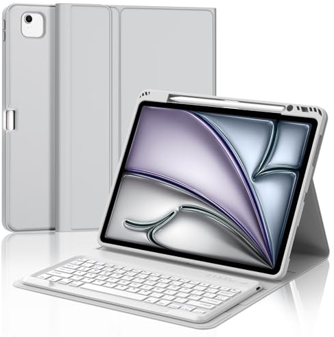 Tiiomioon Keyboard Case for iPad Air 13-inch (M4 2026/M3 2025/M2 2024)