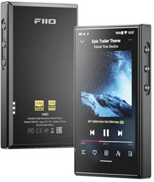 FiiO M21 Android 13 tragbarer Musik-Player, MP3, Snapdragon 680, 4 x CS43198 DAC-Chips, Hi-Res-Audio, DSD-Bluetooth-LDAC, Schwarz