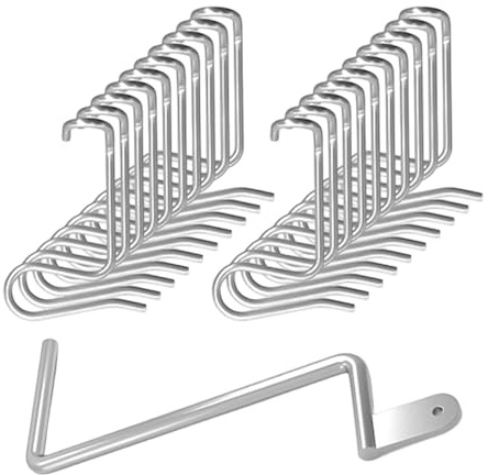 Tendeur de fil - 6,35 mm - Lot de 20 outils de serrage de câble - Pour extérieur, jardin, arrière-cour, ferme, terrasse, pelouse et ranch