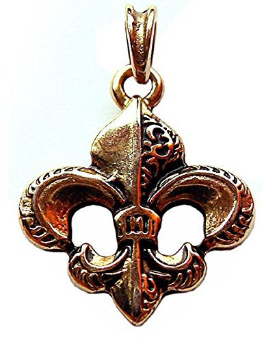 Pendentif Fleur de Lys L (pendentif en or)