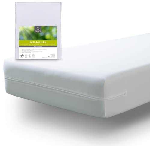 Tural - Wasserdichter und Atmungsaktiver Anti-Milben-Matratzenbezug. Größe 100x190/200cm Matratzenschoner/Matratzen-Auflage