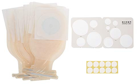 10 Stück Einteiliges Stoma-Beutelsystem – Sicherer Schutz bei Kolostomie + Hochwertige, erschwingliche Versorgung