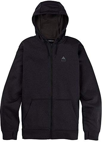 Burton - Jacke Oak Full Zip True Black Heather Herren – Schwarz