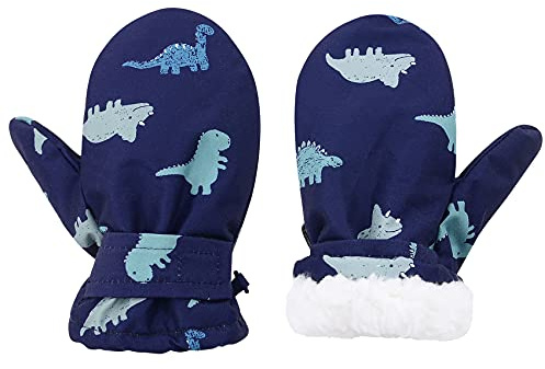 Durio Fäustlinge Kinder Skihandschuhe Wasserdicht Winddicht Warme Winterhandschuhe Ski Handschuhe für Jungen und Mädchen Skifahren Snowboard Radfahren