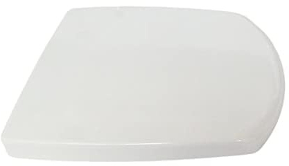 Ramm Toilettensitz | WC Sitz aus antibakteriellem Duroplast | Made in EU |kompatibel mit Cersanit Carina 44x35cm| inklusive Befestigungsmaterial (Normal Close)