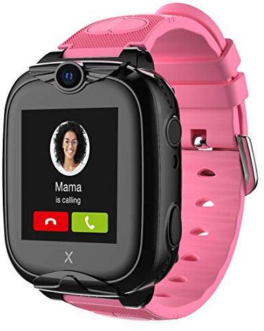 XPLORA XGO 2 - Watch Phone for children 4G - Calls, Messages, Kids School Mode, SOS function, GPS Location, Camera, Torch and Pedometer - (Subscription Required) (PINK)