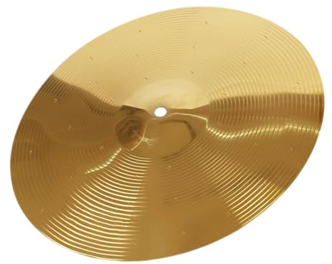 GOOHOCHY Crash-becken Für Schlagzeugsets Metallbecken Schlagzeugbecken Ersatz-schlagzeugbecken Splash-becken Für Schlagzeuginstrumente Für Schlagzeugsets Mit Geringer Lautstärke