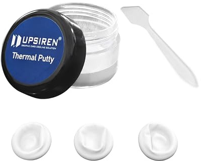 UPSIREN UTP-X Ultra 16.8w/mk Thermal Putty for VGA GPU IC Processor Rapid Cooling Thermal Pad Replacement Heat Blocking Putty (50g)