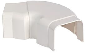 Raccordo Curva Piana Regolabile da 45° a 135° per Canalina Condizionamento (65 x 50)