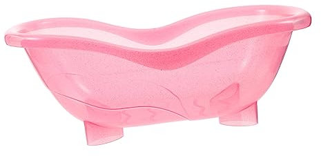 GARVALON 1pc Miniatur Waschen Badewanne Puppe Badezimmer Mini Kunststoff Bad Modell